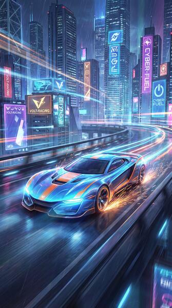 《极速未来》高清科幻视频海报